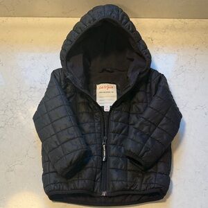 Cat & Jack Navy Quilted Kids Puffer Jacket